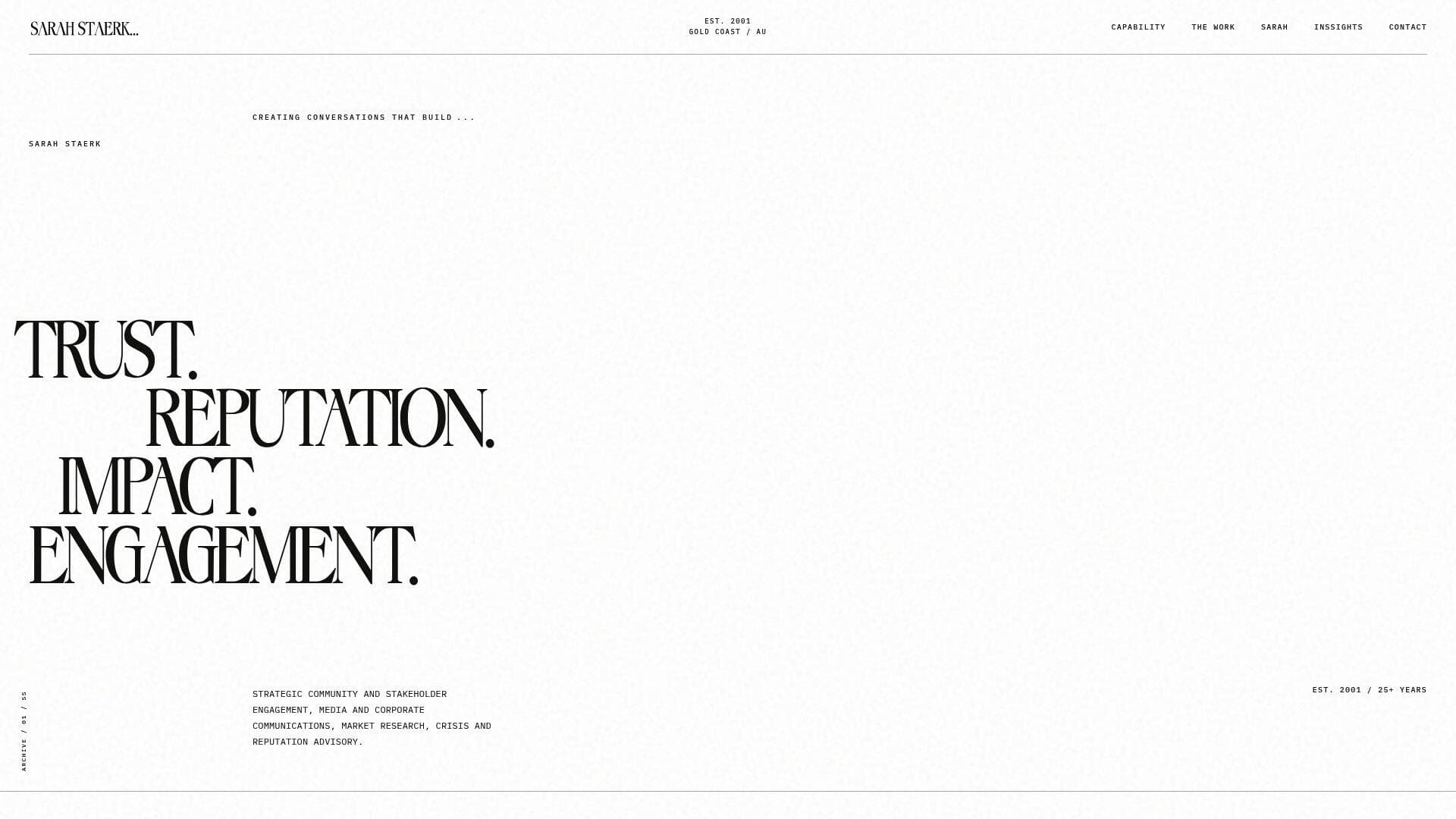 SS Agency website